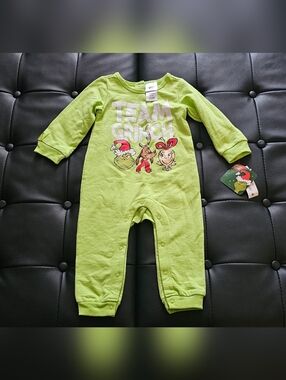 Baby 12 Month Grinch Outfit New